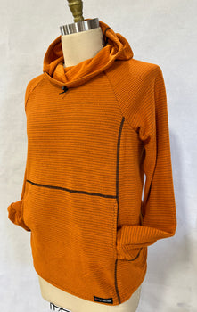 Women's Fleece Hoodie - Orange